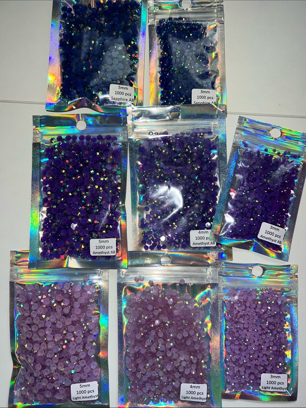 Assorted Colors Rhinestone Gems - Picture 5 of 6